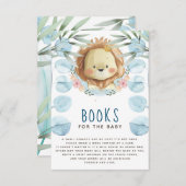 ライオンのベビー エンクロージャーカード (正面/裏面)