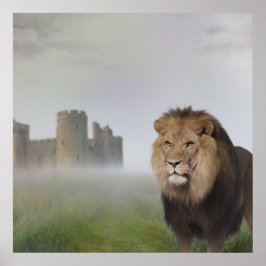 ライオンのポスター ポスター