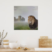 ライオンのポスター ポスター (キッチン)