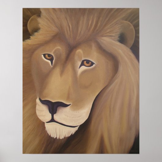 ライオンのポスター ポスター (正面)