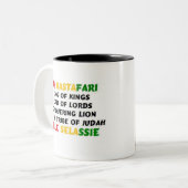 ライオンのマグの征服 ツートーンマグカップ (正面左)