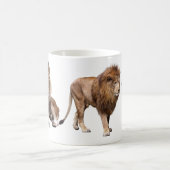 ライオンのマグカップ コーヒーマグカップ (中央)