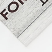 ライオンのママ私の息子に目を閉じた フリースブランケット (角)