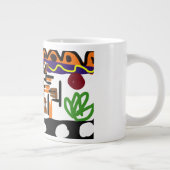 ライオンのリアアート ジャンボコーヒーマグカップ (右)