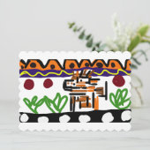 ライオンのリアアート 招待状 (スタンド正面)