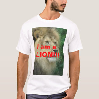 ライオンのワイシャツ Tシャツ