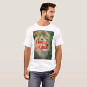 ライオンのワイシャツ Tシャツ (正面フル)