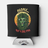 ライオンの人々大ファンではない 缶クーラー (裏面)