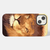 ライオンの作品 iPhoneケース (裏面横)