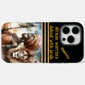 ライオンの力を持つ戦士 Case-Mate iPhoneケース (裏面 (横))