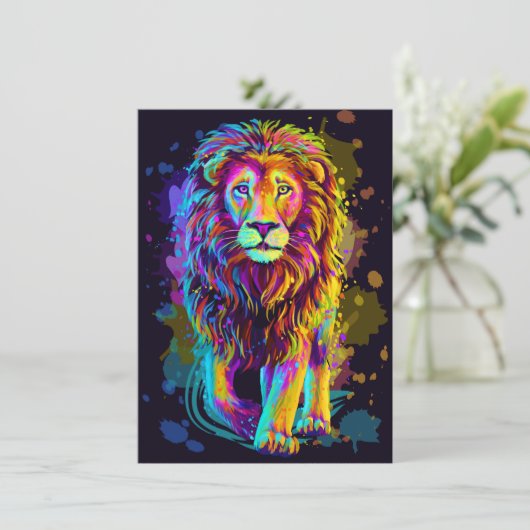 ライオンの力 招待状 (スタンド正面)