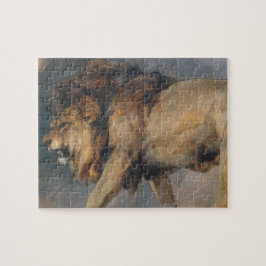 ライオンの勉強（エドウィン・ヘンリー・ランドセル作） ジグソーパズル