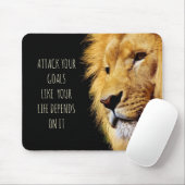 ライオンの動機 マウスパッド (マウス)