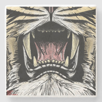 ライオンの口コースターに ストーンコースター