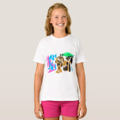 ライオンの喜び Tシャツ (正面フル)