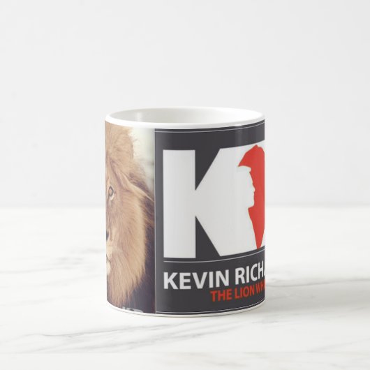 ライオンの囁くもののマグ コーヒーマグカップ (中央)