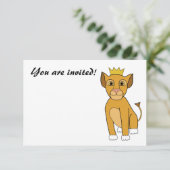 ライオンの子の招待状 招待状 (スタンド正面)