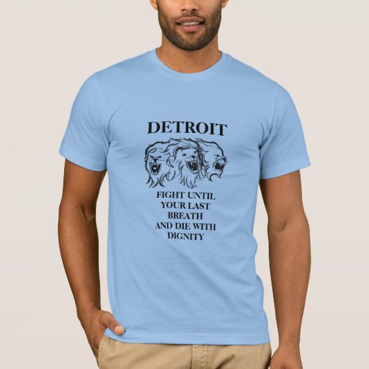 ライオンの尊厳 Tシャツ (正面)