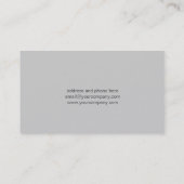 ライオンの弁護士の名刺 名刺 (裏面)