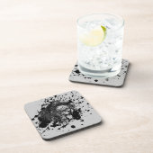 ライオンの怒鳴りで背景色を選ぶ コースター (右側)