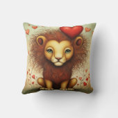 ライオンの愛1 クッション (裏面)