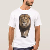 ライオンの接近 Tシャツ (正面)