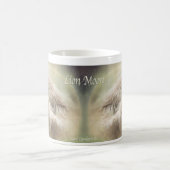 ライオンの月の芸術のマグ コーヒーマグカップ (中央)