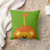 ライオンの枕 クッション (ブランケット)