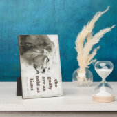 ライオンの歯垢としはっきりしたての諺28:1 フォトプラーク (側面)