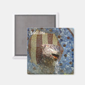 ライオンの泉 マグネット (正面/裏面)