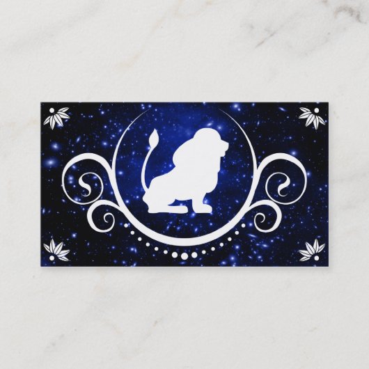 ライオンの洗練 名刺 (正面)