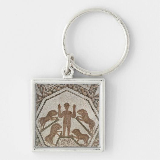 ライオンの洞穴のダニエル キーホルダー (正面)