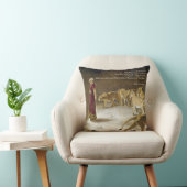 ライオンの洞穴の聖書の芸術の聖なる書物、経典のダニエル クッション (椅子)