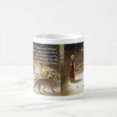 ライオンの洞穴の聖書の芸術の聖なる書物、経典のダニエル コーヒーマグカップ (中央)