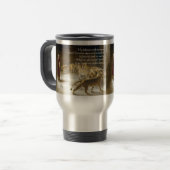 ライオンの洞穴の聖書の芸術の聖なる書物、経典のダニエル トラベルマグ (正面左)