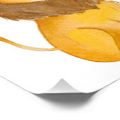 ライオンの王の手が引いた フォトプリント            (角)