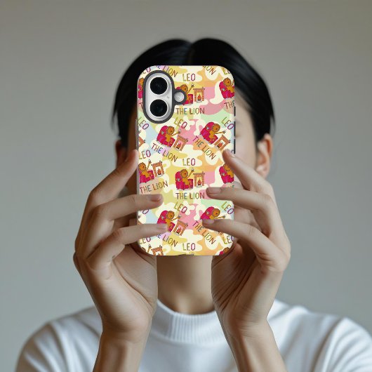 ライオンの王様レオの携帯電話ケース Case-Mate iPhoneケース