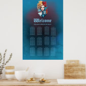 ライオンの目と星毛 ポスター (キッチン)