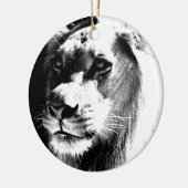 ライオンの目 セラミックオーナメント (左)