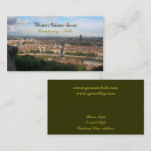 ライオンの眺め 名刺 (正面/裏面)