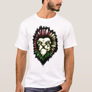 ライオンの種族の入れ墨 Tシャツ