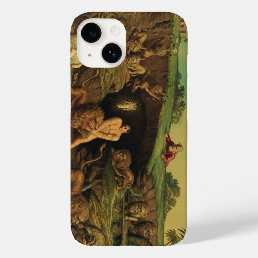 ライオンの穴のダニエル Case-Mate iPhoneケース (裏面)