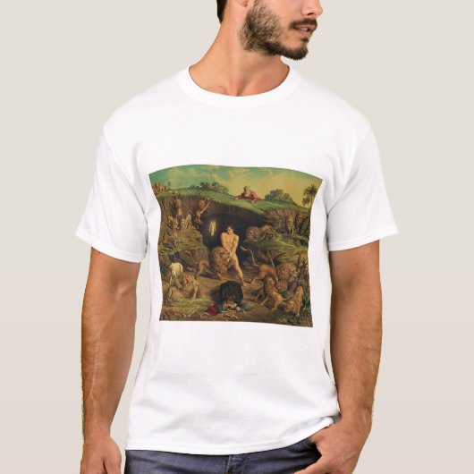 ライオンの穴のダニエル Tシャツ (正面)