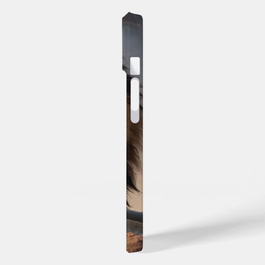 ライオンの粉 Case-Mate iPhoneケース (裏面 / 左)