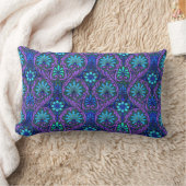 ライオンの紫色 クッション (ブランケット)