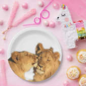 ライオンの組の紙皿(7か9インチ（直径）の) ペーパープレート (パーティー)