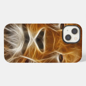 ライオンの肖像 iPhoneケース (裏面横)