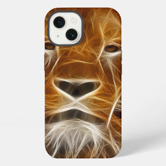 ライオンの肖像 iPhoneケース (裏面)