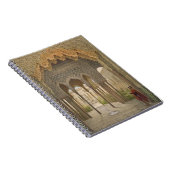 ライオンの裁判所、アルハンブラ、グラナダ、185 ノートブック (右側)