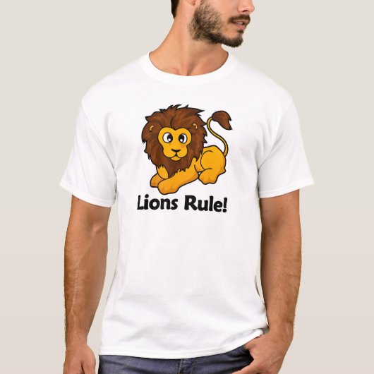 ライオンの規則! Tシャツ (正面)